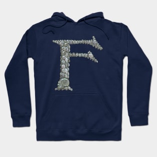 Tahitian Pearl Skull Monogram F Hoodie